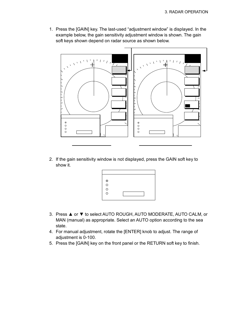 H-up | Furuno GD-1700C User Manual | Page 97 / 249