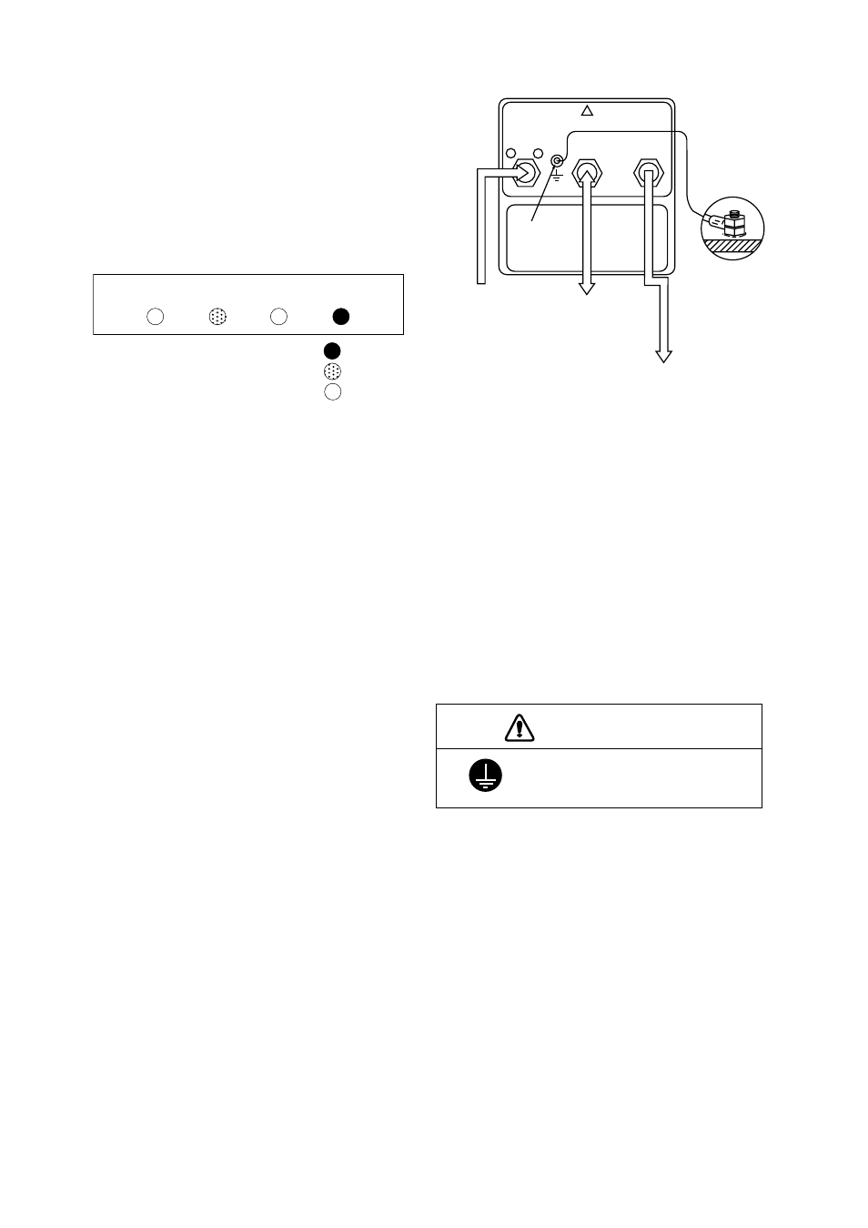 4 connections, Caution | Furuno PG-1000 User Manual | Page 11 / 23