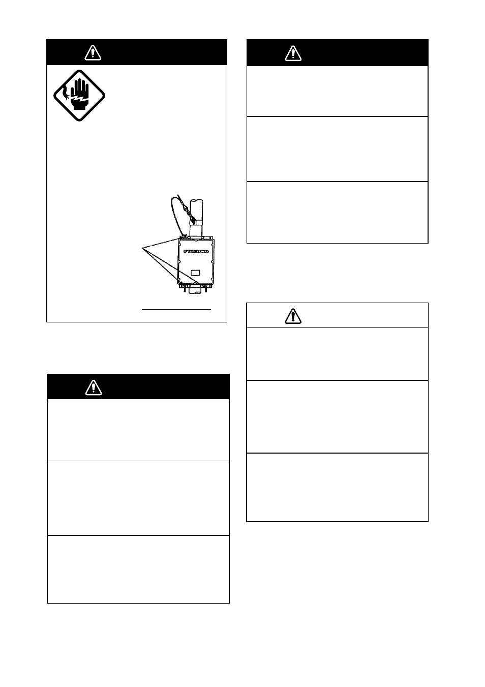 Danger, Warning, Caution | Furuno FS-1562-15 User Manual | Page 4 / 58