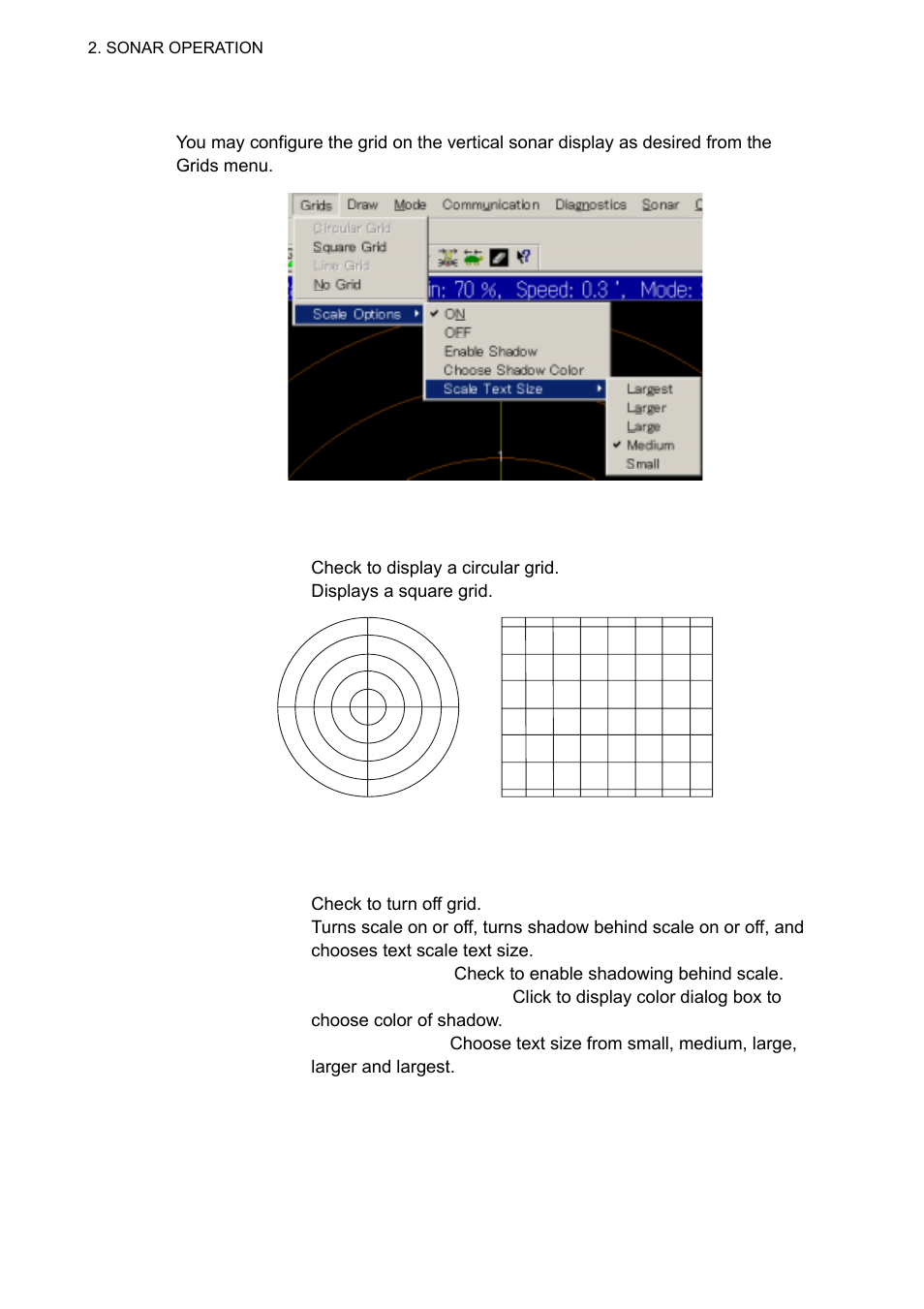 8 grid | Furuno TS-331A User Manual | Page 30 / 66