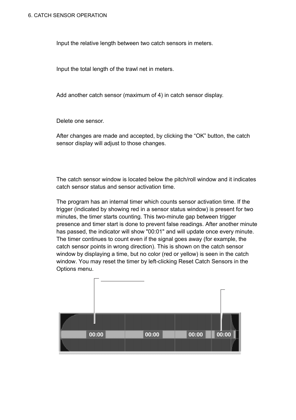 2 catch sensor window | Furuno TS-331A User Manual | Page 50 / 66