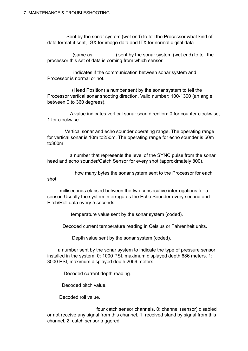 Furuno TS-331A User Manual | Page 60 / 66