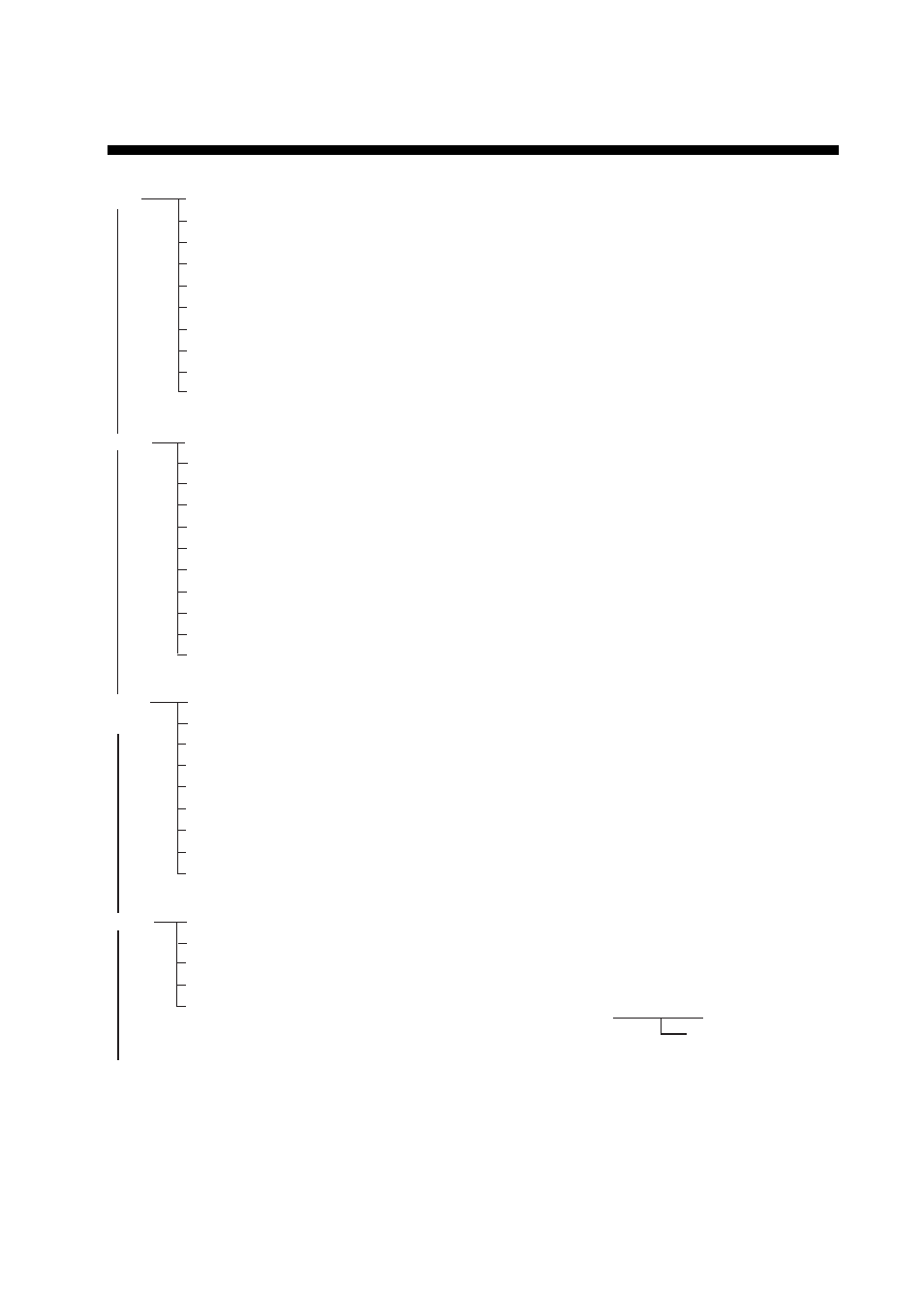 Menu tree | Furuno TS-331A User Manual | Page 61 / 66