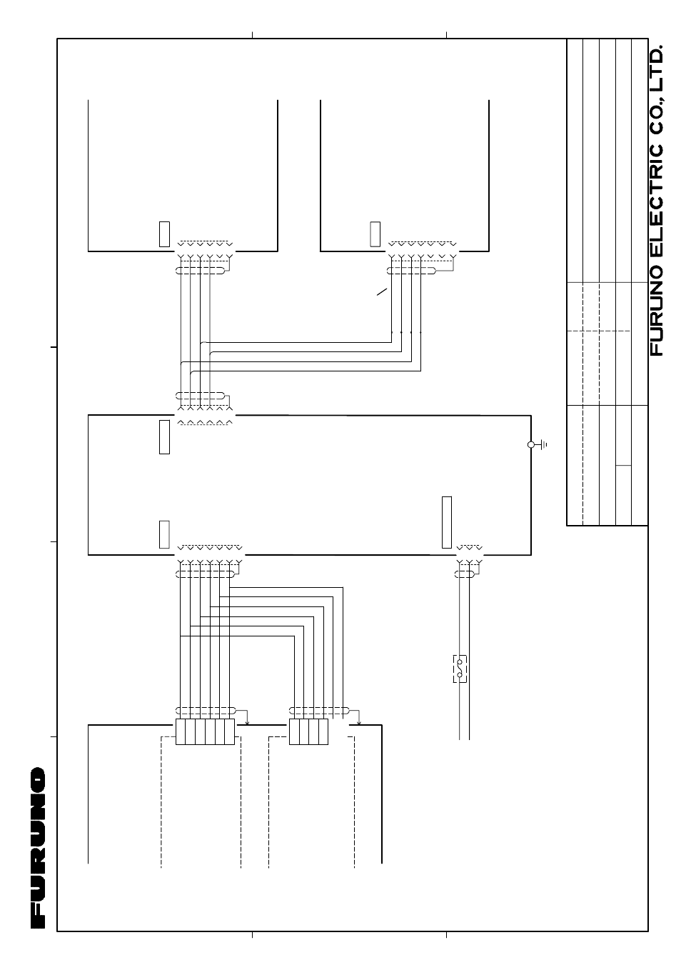 Interconnection diagram | Furuno IF-1500AIS User Manual | Page 10 / 12