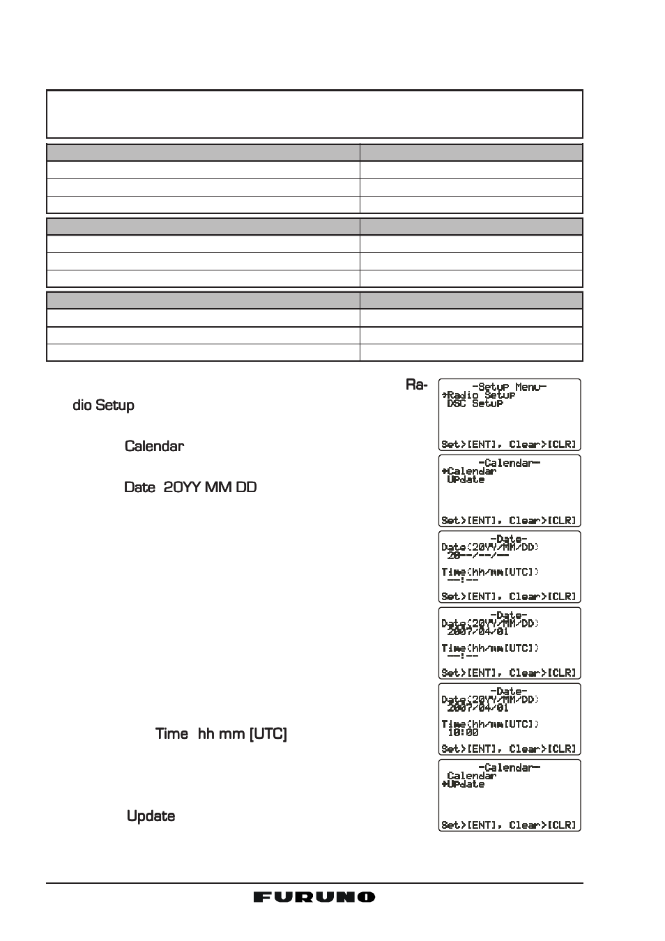 Furuno FM-4000 User Manual | Page 66 / 84