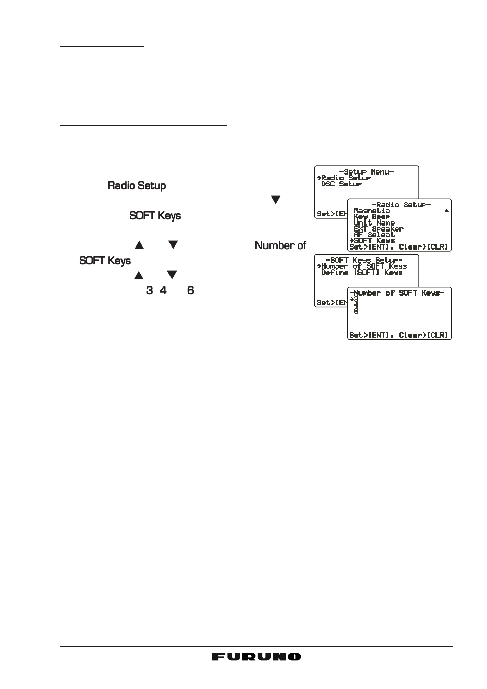 3 key assignment | Furuno FM-4000 User Manual | Page 71 / 84