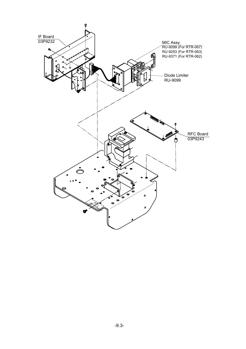 Figure a-6 rf module | Furuno FR-1500 MARK-3 Series User Manual | Page 115 / 125