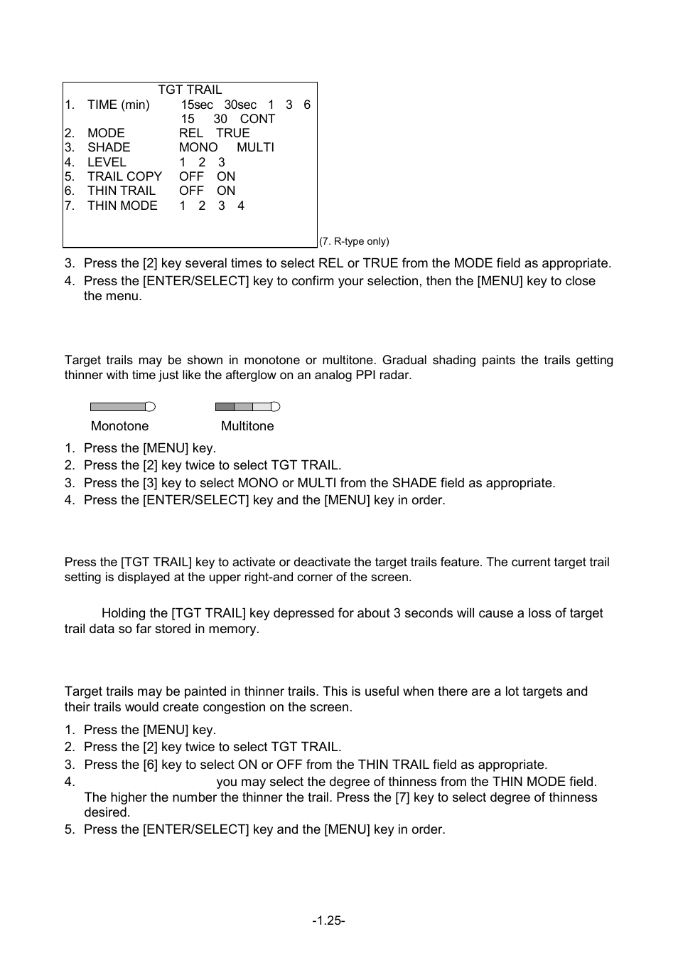 Furuno FR-1500 MARK-3 Series User Manual | Page 39 / 125