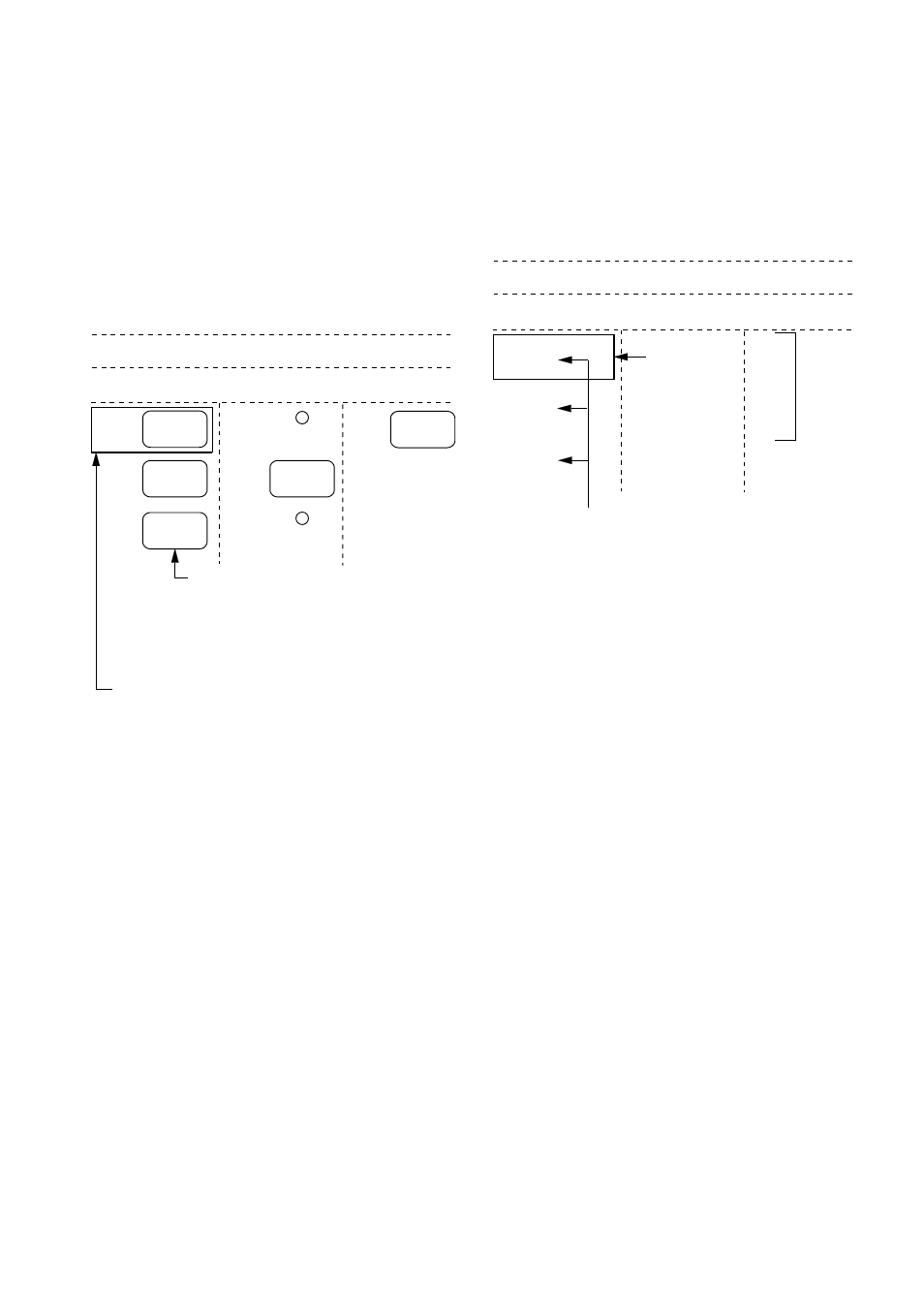5 menu overview, Main sel item by vrm & hit ent, Trail sel item by vrm & hit ent | And press the enter/select key | Furuno FR-8051 User Manual | Page 22 / 64