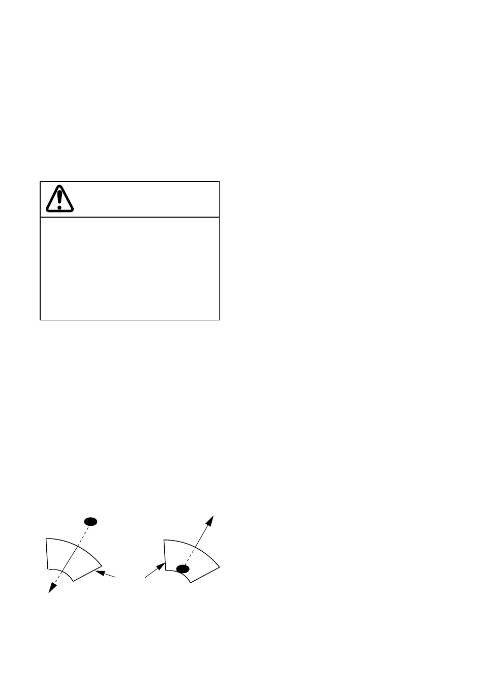 28 setting a guard alarm zone, Warning | Furuno FR-8051 User Manual | Page 37 / 64