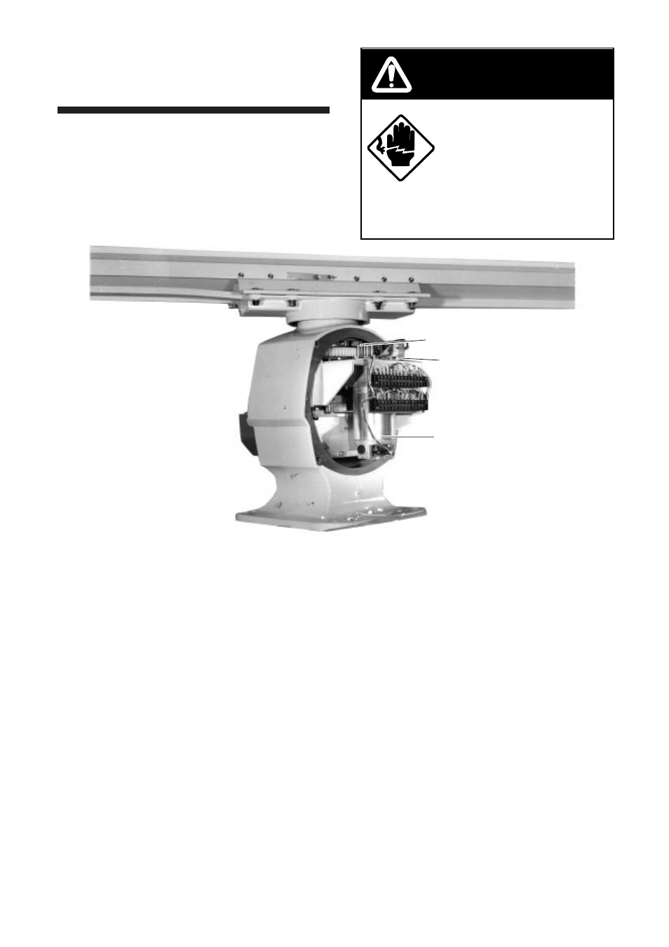 Chapter 5 location of parts, 1 antenna unit, Danger | Furuno FR-8051 User Manual | Page 55 / 64