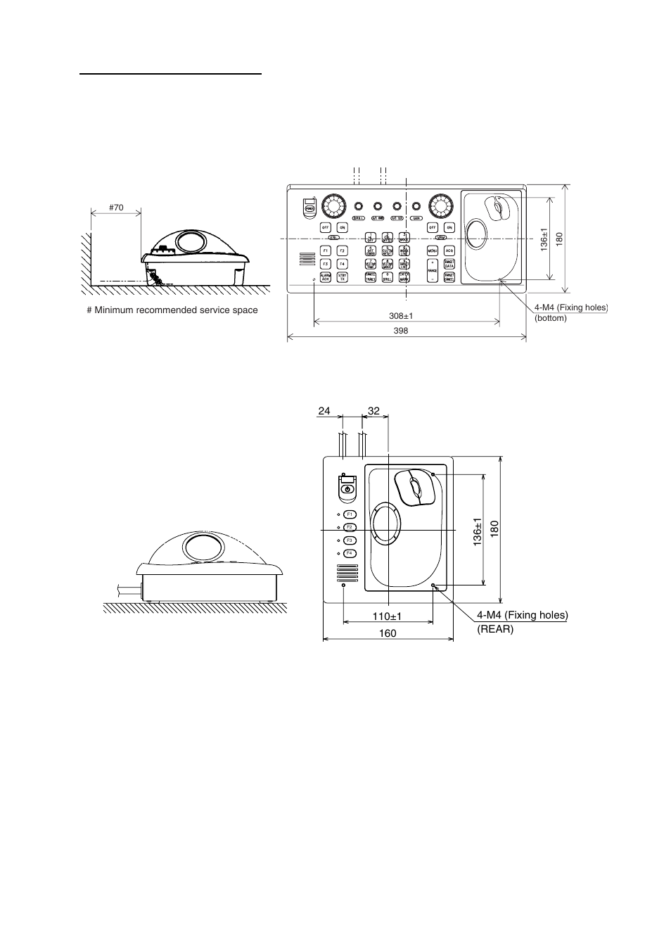 Fixing without kb fixing plate | Furuno FAR-2157 User Manual | Page 19 / 111