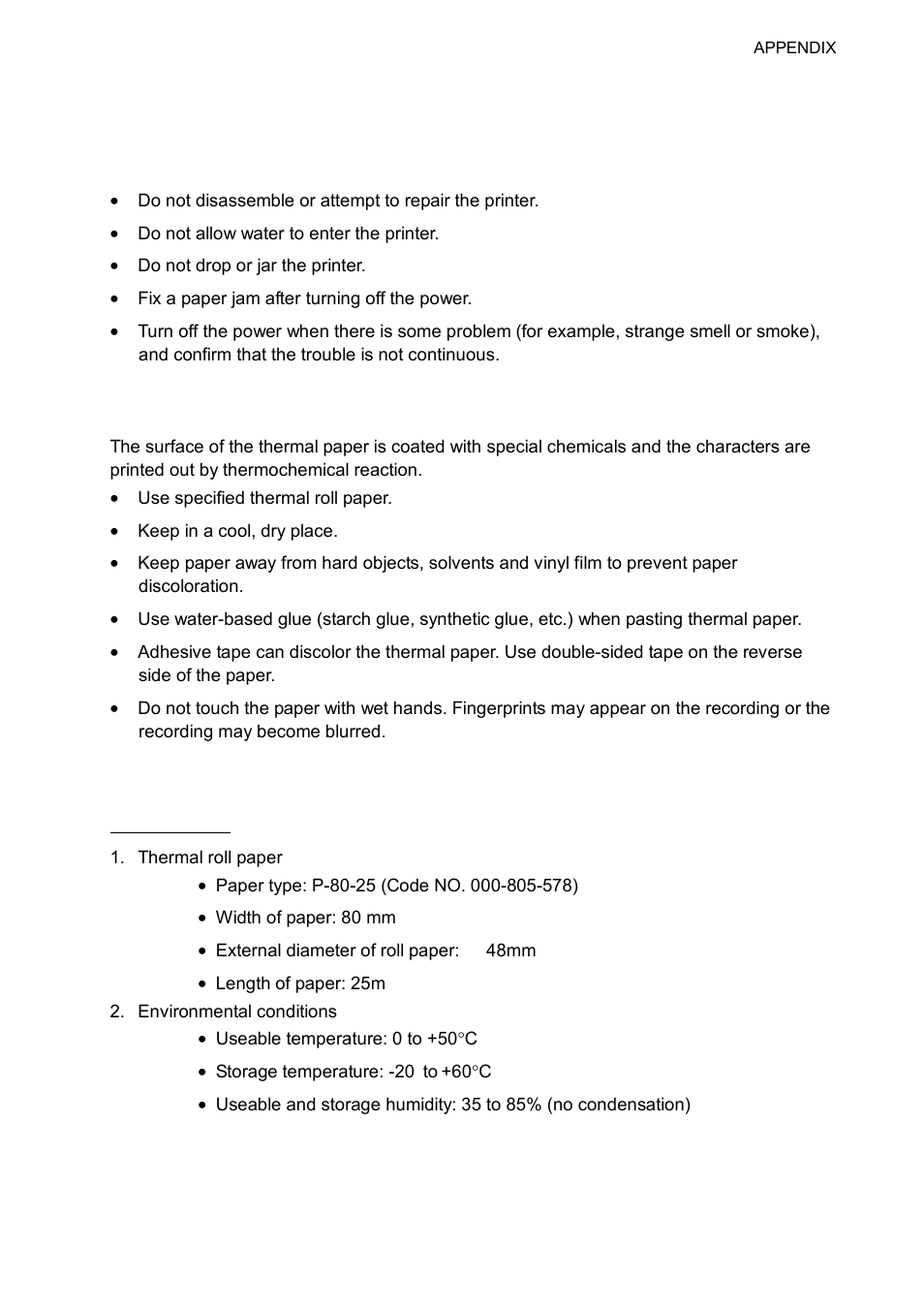 Thermal printer utp-80fk | Furuno FM-8800D/8800S User Manual | Page 119 / 127