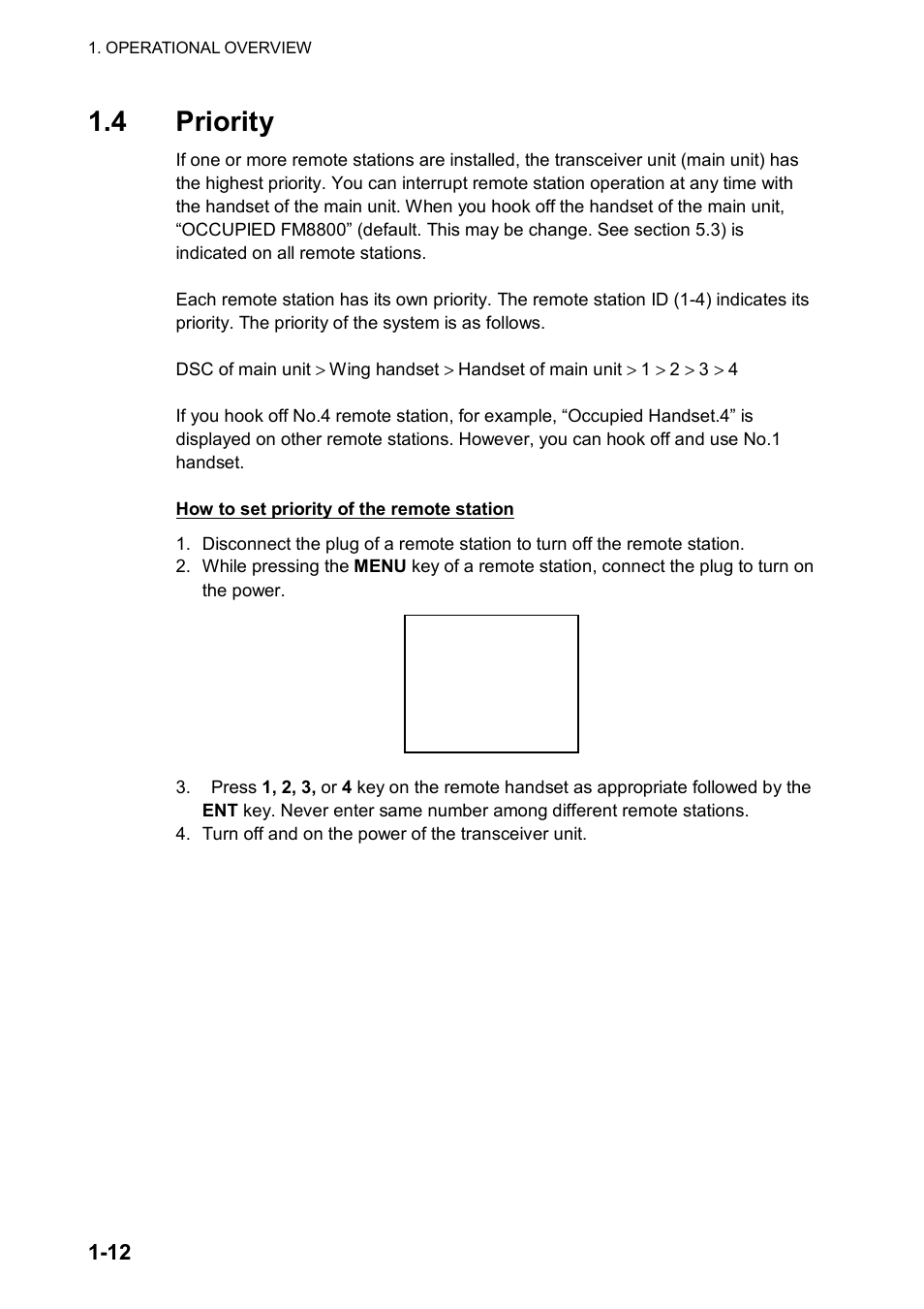 4 priority | Furuno FM-8800D/8800S User Manual | Page 26 / 127