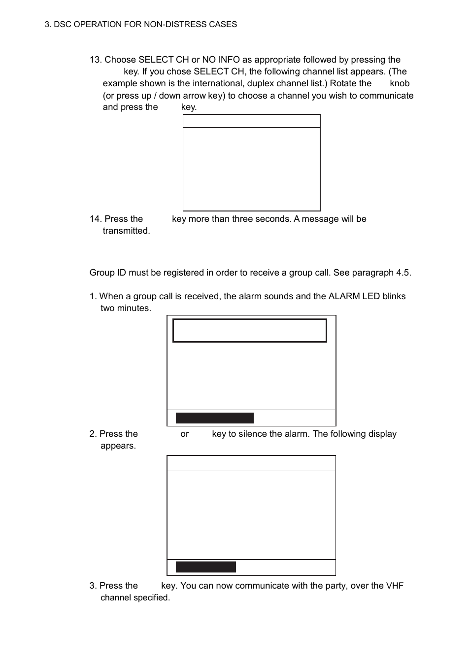 2 receiving a group call | Furuno FM-8800D/8800S User Manual | Page 56 / 127