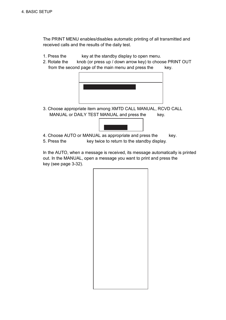 7 print out setup | Furuno FM-8800D/8800S User Manual | Page 90 / 127