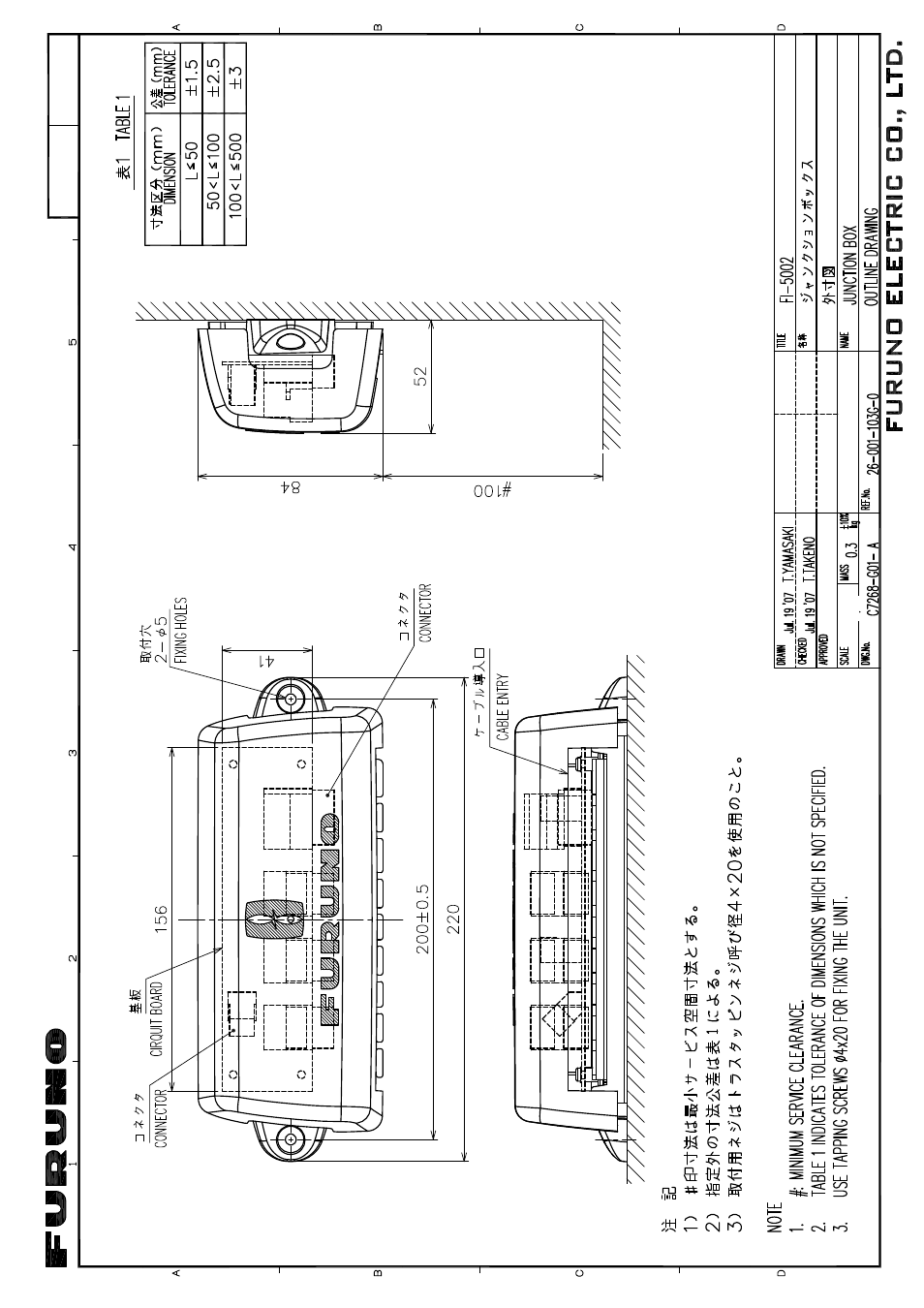 Furuno Multi Instrument FI-504 User Manual | Page 42 / 45