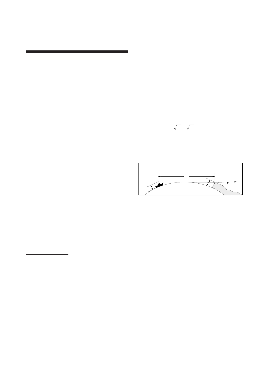 Interpreting the display, 1 the radar wave and radar horizon, 2 target properties and radar wave reflection | Furuno FMD-811 User Manual | Page 28 / 53