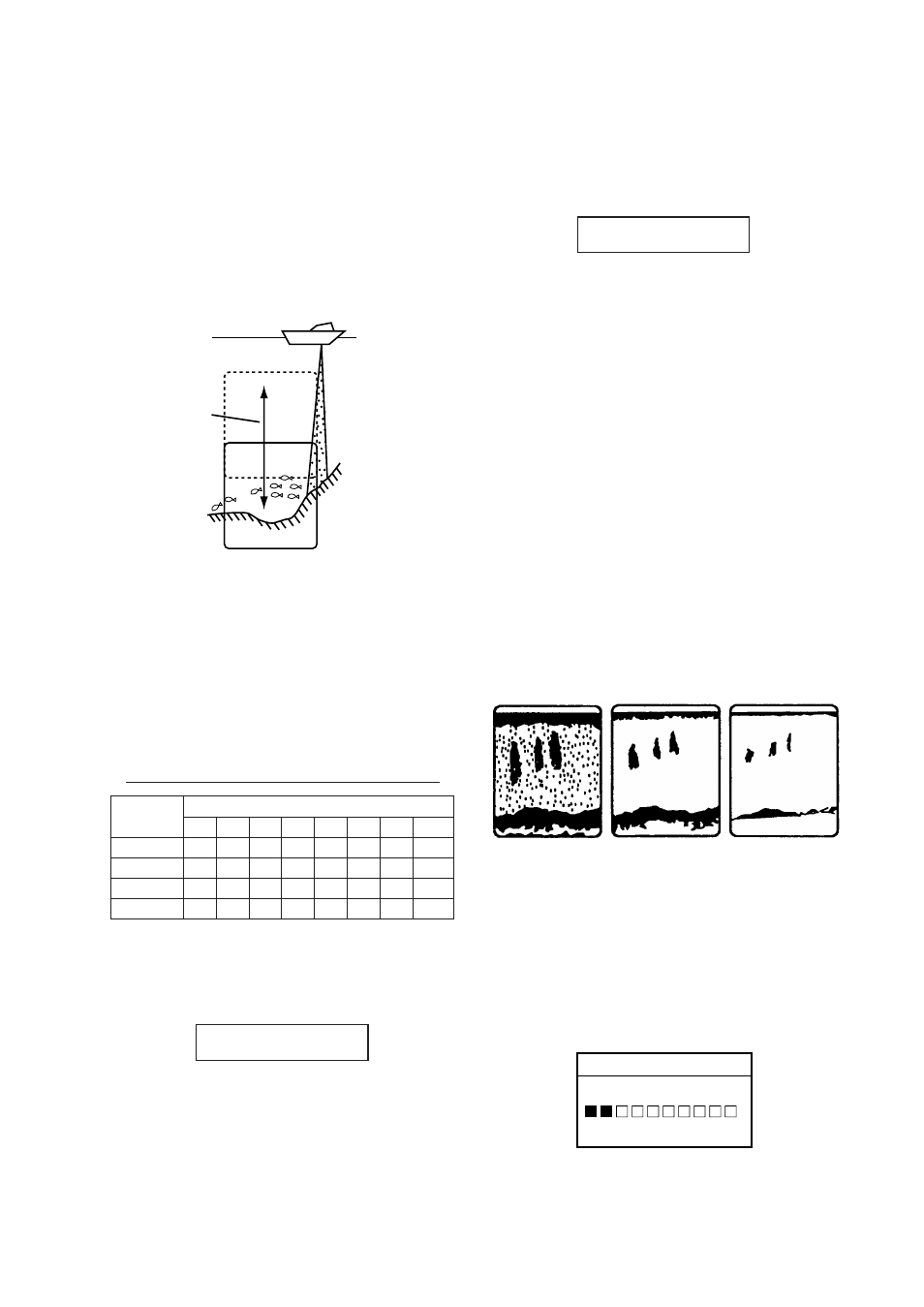 6 selecting display range, 7 adjusting the gain, Figure 1-19 gain setting display | Range 5m, Shift 0m | Furuno COLOR LCD SOUNDER FCV-600L User Manual | Page 15 / 34