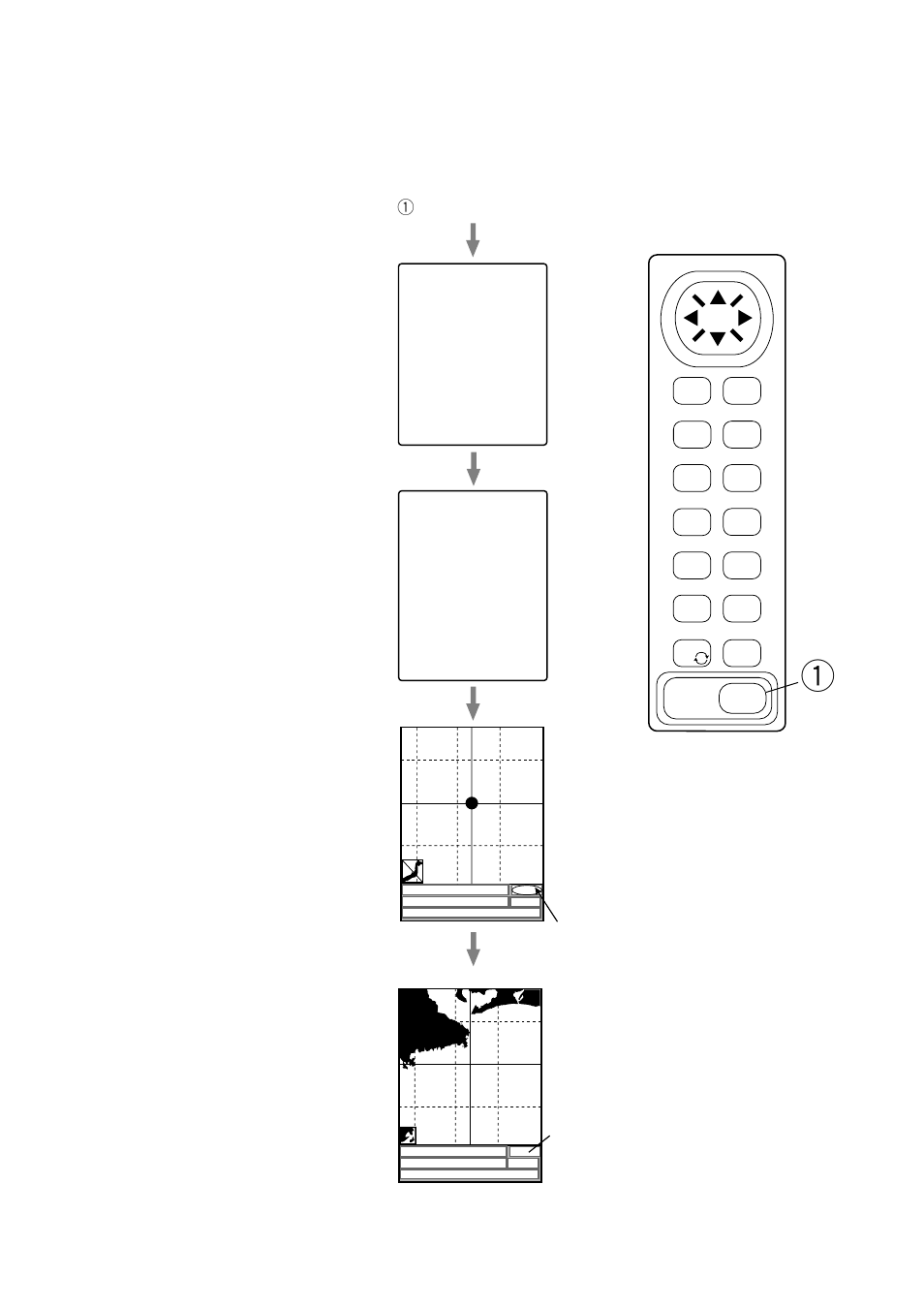 Displaying the plotter picture | Furuno GP-1610C User Manual | Page 4 / 16