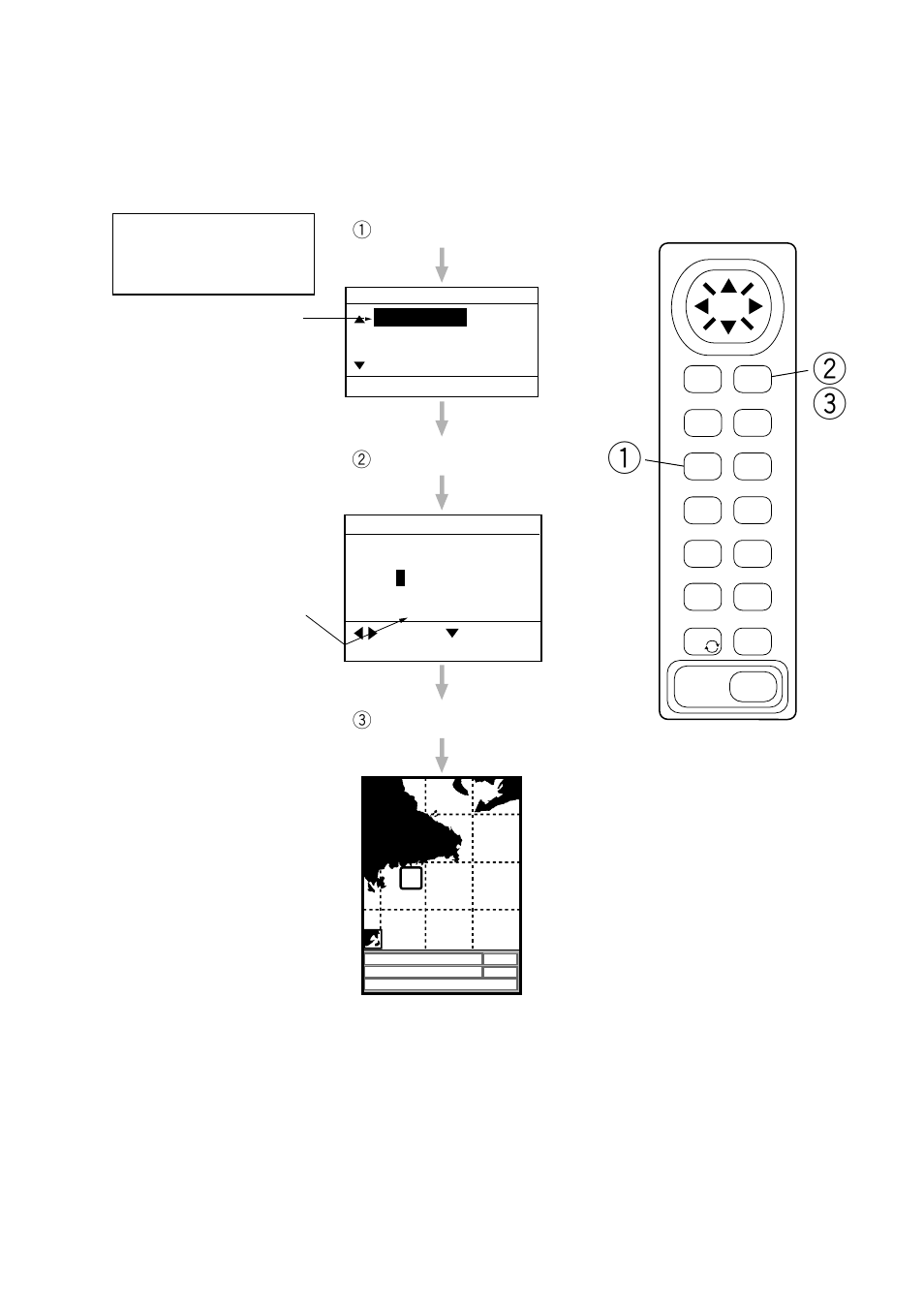 Registering your harbor, 1press the wpt key. 3 press the ent key | Furuno GP-1610C User Manual | Page 7 / 16