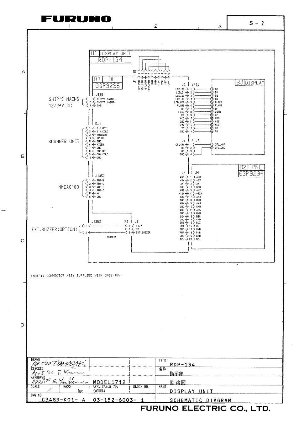 Furuno 1712 User Manual | Page 26 / 27