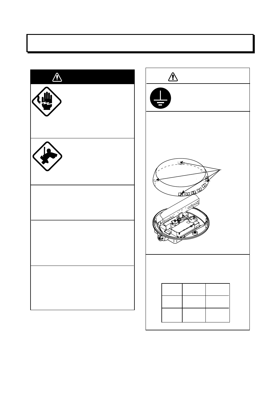 Safety instructions, Warning, Caution | Furuno 1712 User Manual | Page 3 / 27