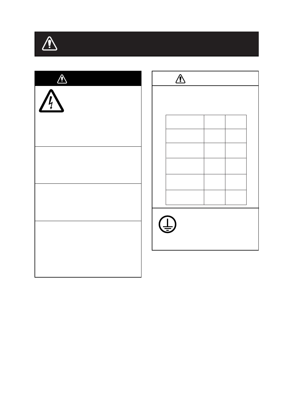 Safety instructions, Warning, Caution | Furuno FA-150 User Manual | Page 3 / 54
