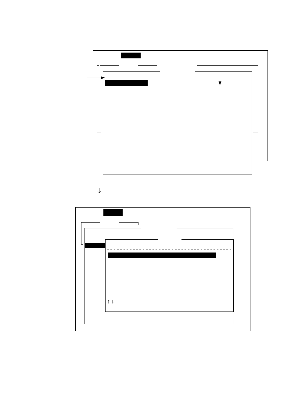Transmit message menu, station list | Furuno FELCOM 16 User Manual | Page 97 / 187