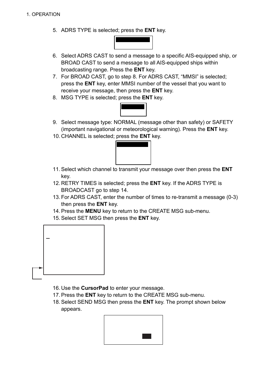 Furuno UAIS TRANPONDER FA-150 User Manual | Page 37 / 128