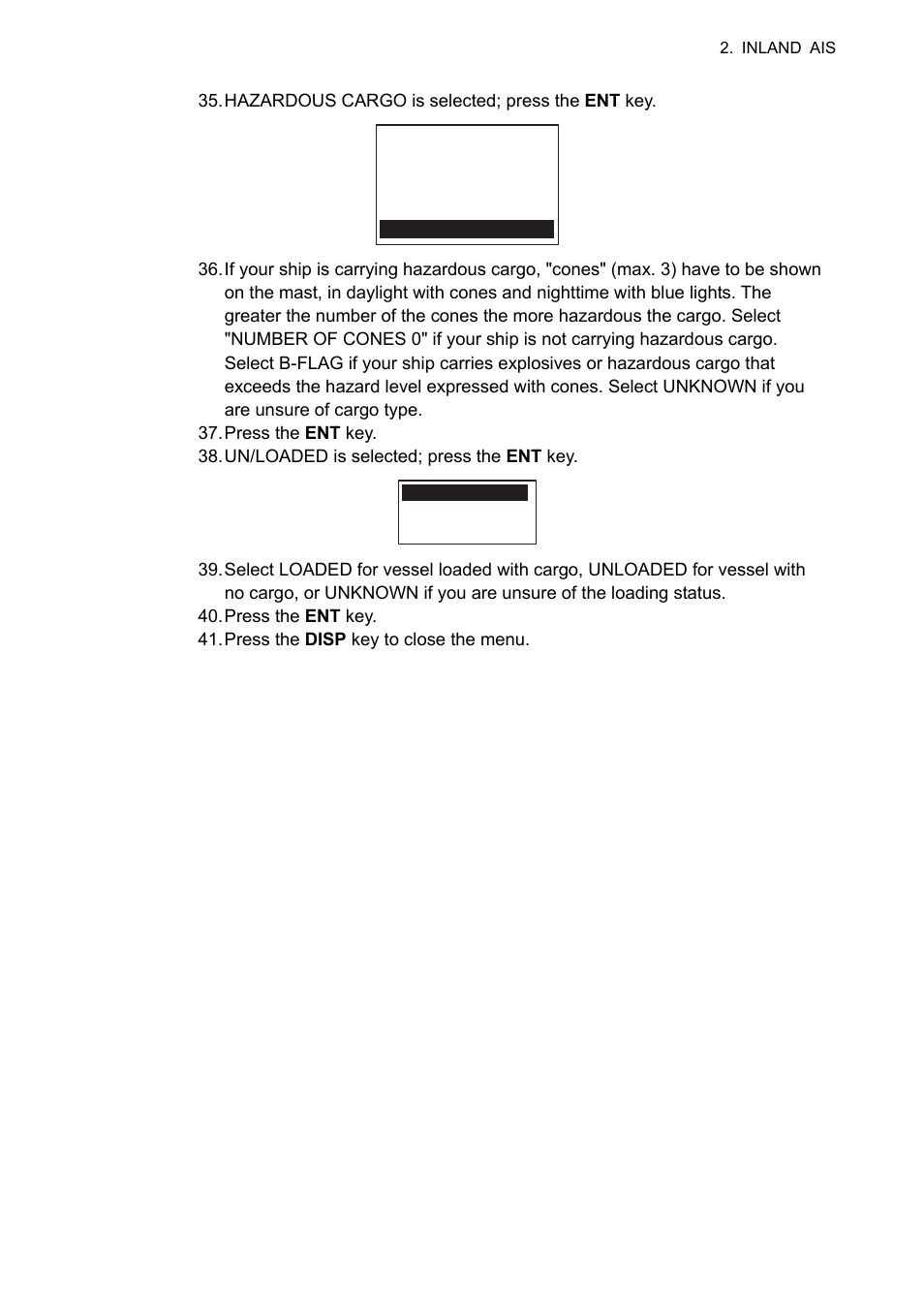Furuno UAIS TRANPONDER FA-150 User Manual | Page 56 / 128