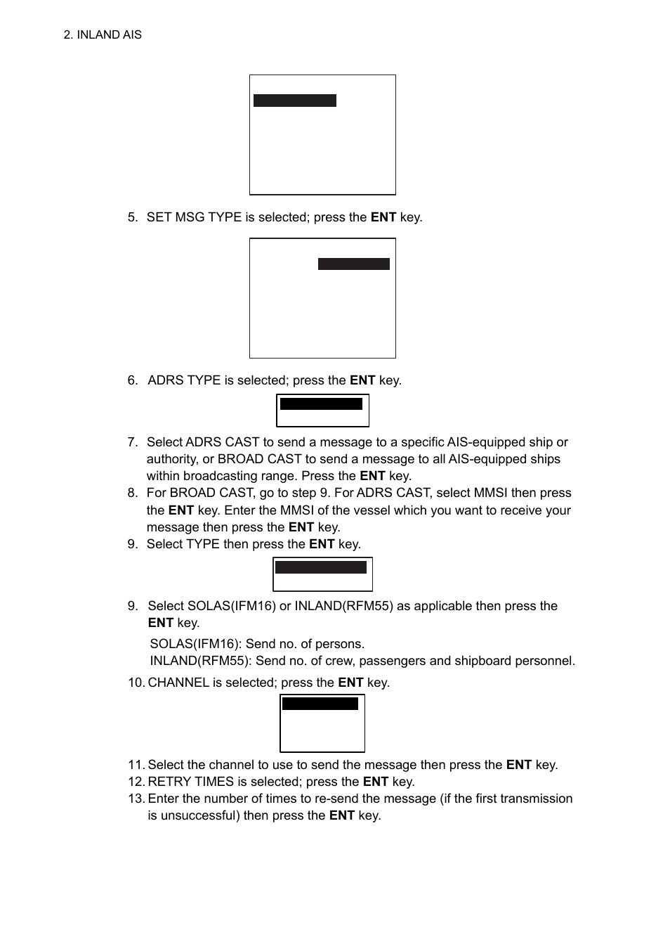 Furuno UAIS TRANPONDER FA-150 User Manual | Page 69 / 128