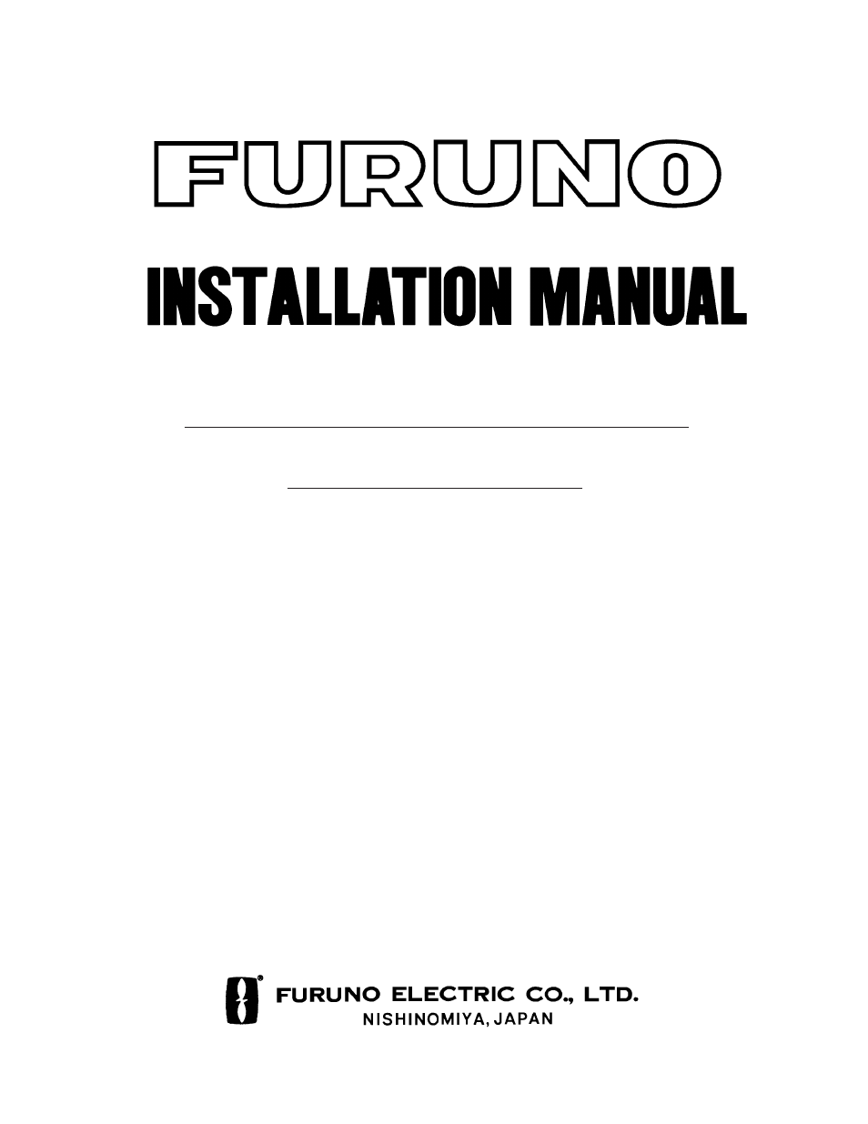 Furuno CH-37 User Manual | 71 pages