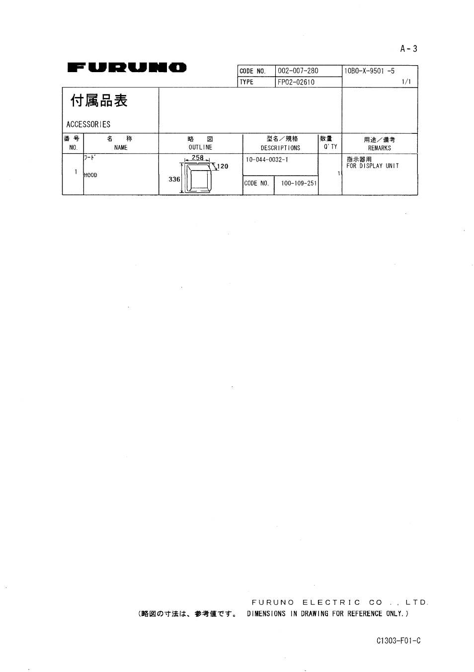 Furuno CH-37 User Manual | Page 51 / 71
