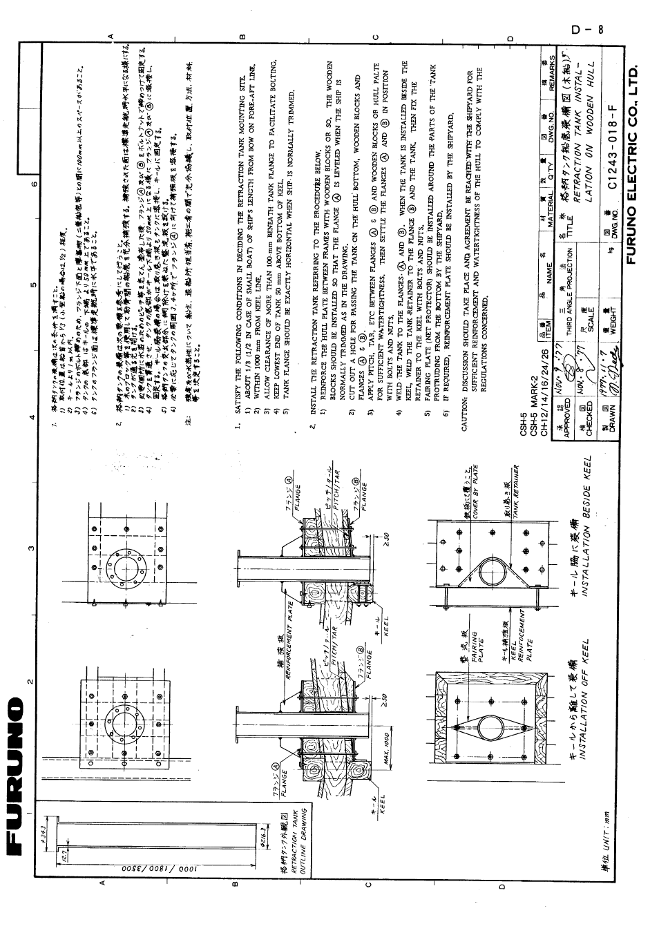 Furuno CH-37 User Manual | Page 62 / 71