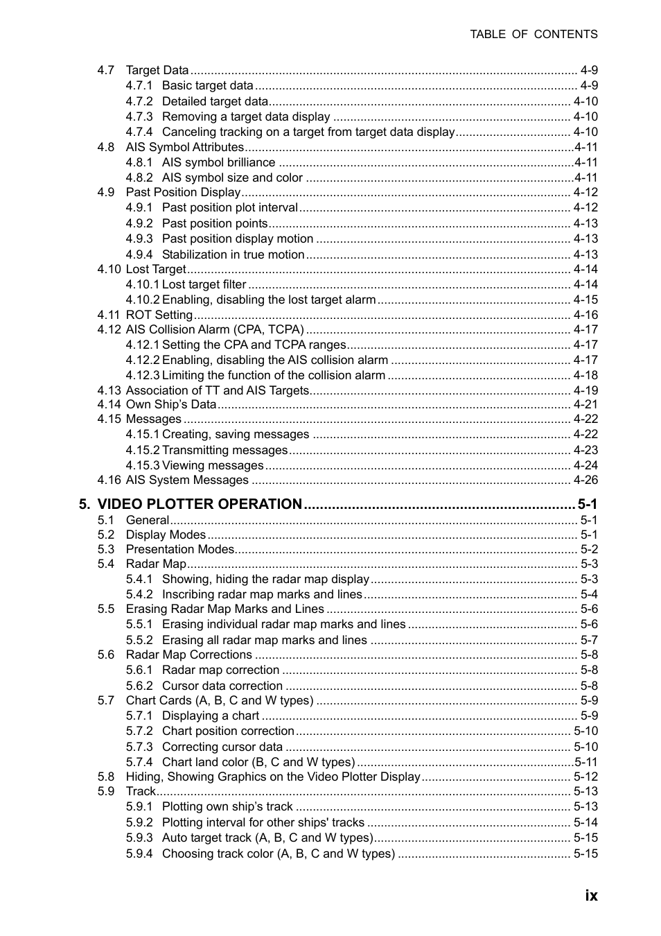 Furuno FAR-2107(-BB) User Manual | Page 11 / 312