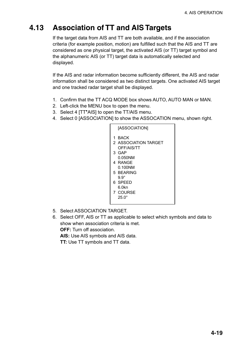13 association of tt and ais targets | Furuno FAR-2107(-BB) User Manual | Page 193 / 312