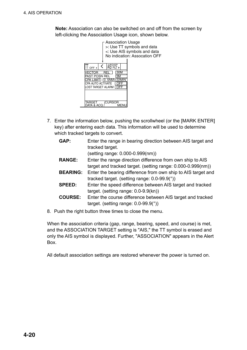 Furuno FAR-2107(-BB) User Manual | Page 194 / 312