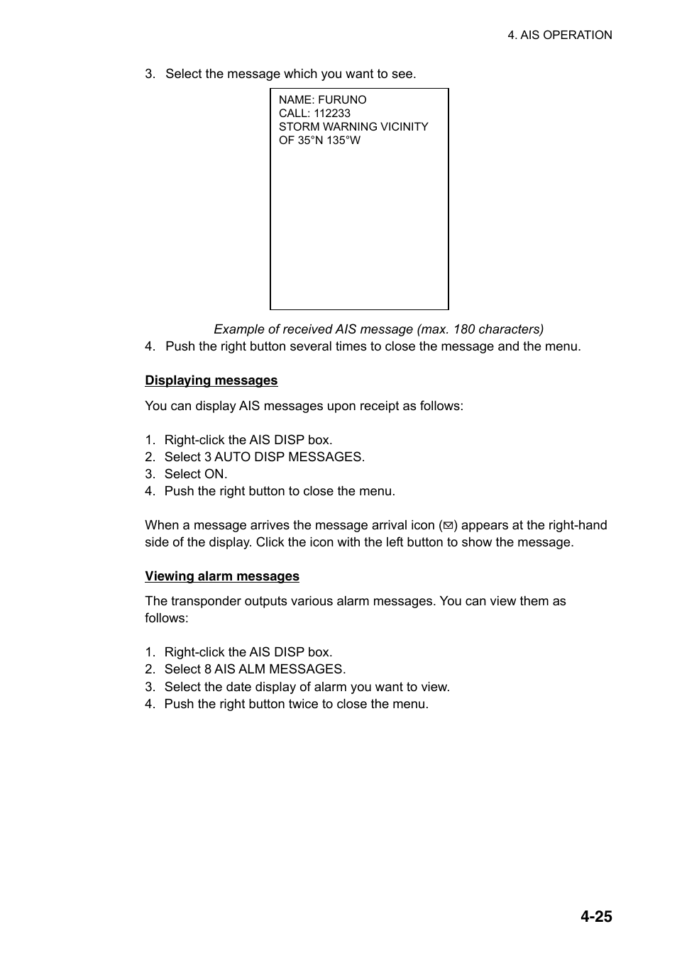 Furuno FAR-2107(-BB) User Manual | Page 199 / 312