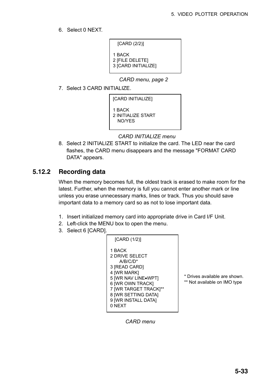2 recording data | Furuno FAR-2107(-BB) User Manual | Page 233 / 312