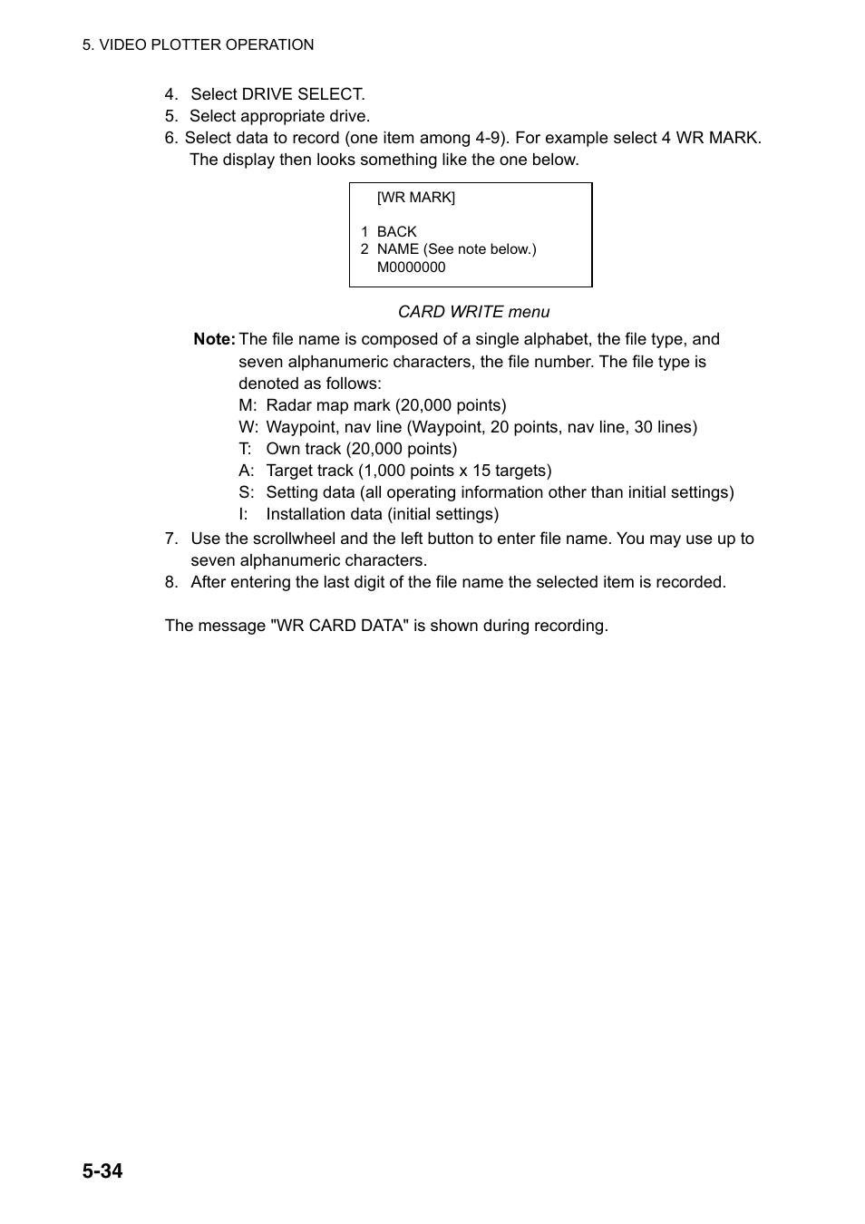 Furuno FAR-2107(-BB) User Manual | Page 234 / 312