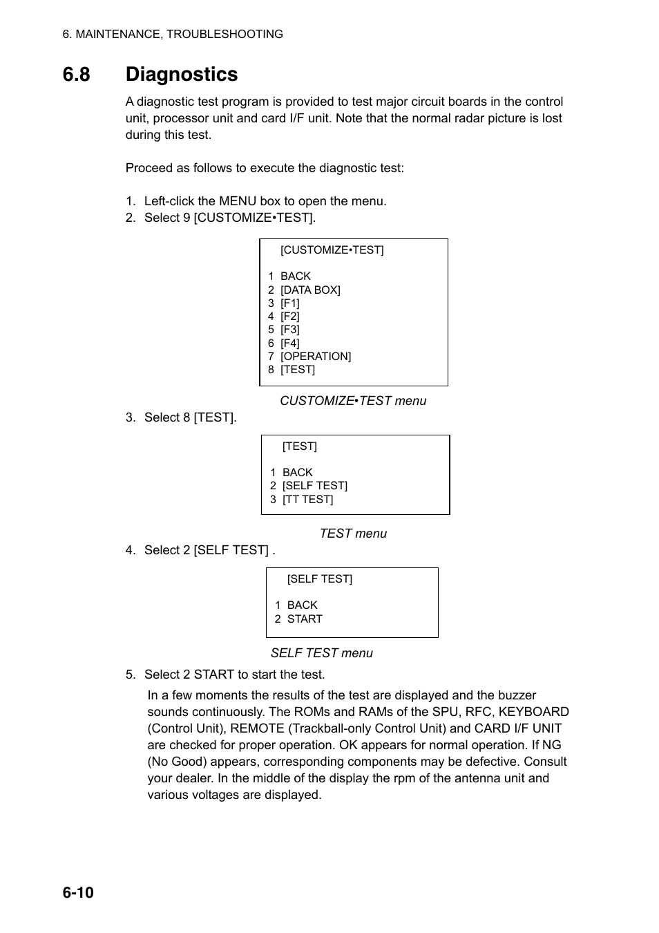 8 diagnostics | Furuno FAR-2107(-BB) User Manual | Page 246 / 312