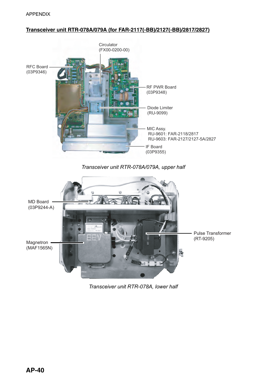 Ap-40 | Furuno FAR-2107(-BB) User Manual | Page 290 / 312