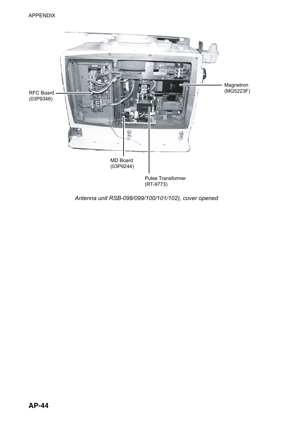 Ap-44 | Furuno FAR-2107(-BB) User Manual | Page 294 / 312