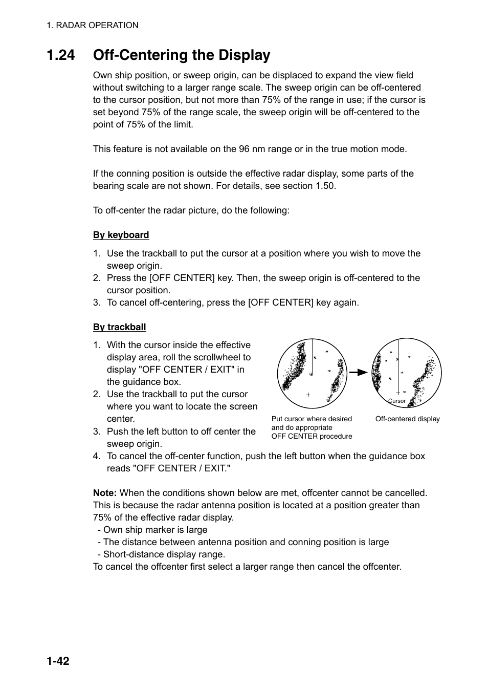 24 off-centering the display | Furuno FAR-2107(-BB) User Manual | Page 64 / 312
