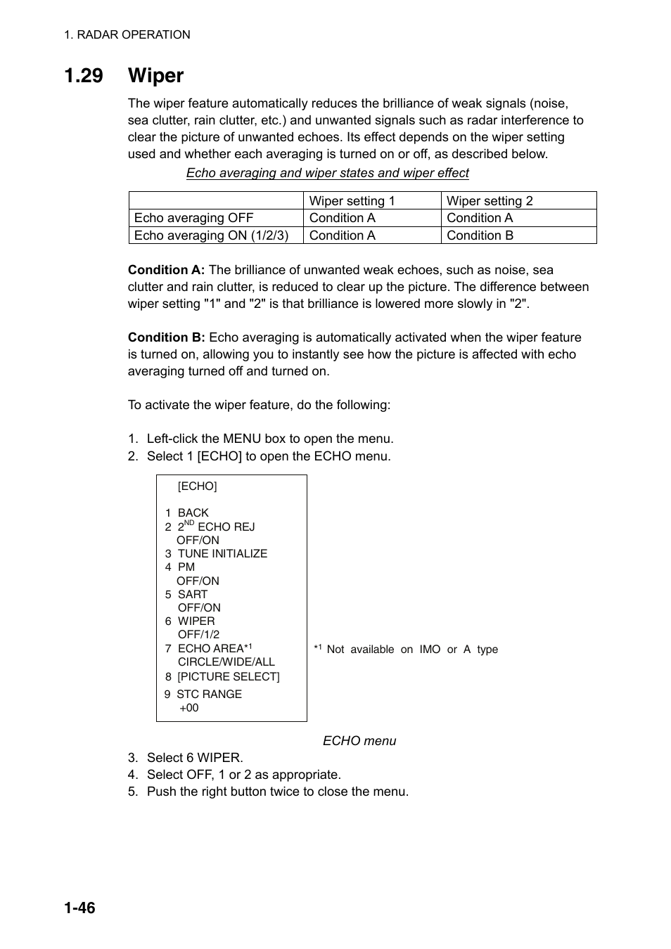 29 wiper | Furuno FAR-2107(-BB) User Manual | Page 68 / 312