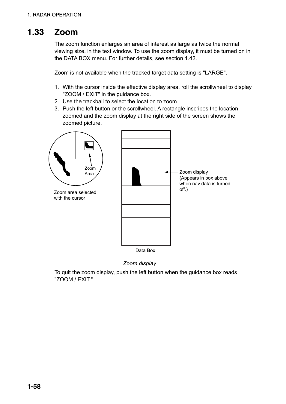 33 zoom | Furuno FAR-2107(-BB) User Manual | Page 80 / 312