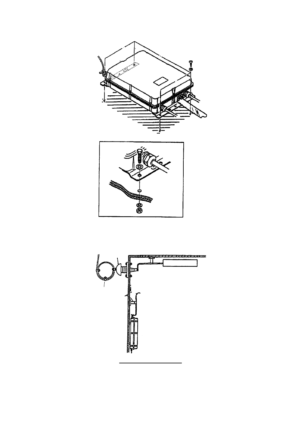 How to mount the antenna coupler, Figure 1-4 how to mount the antenna coupler | Furuno FS-1503 User Manual | Page 12 / 50