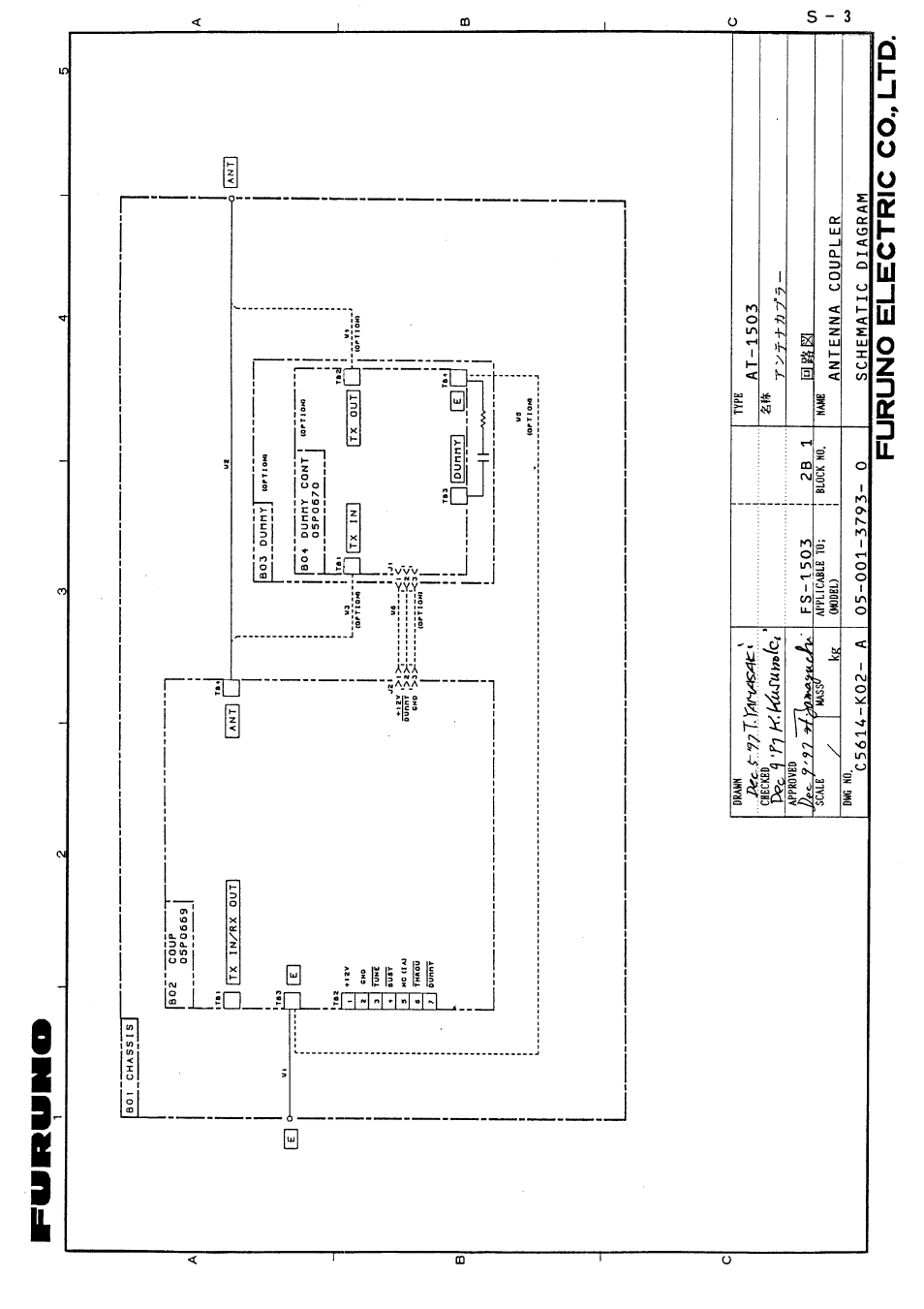 Furuno FS-1503 User Manual | Page 47 / 50