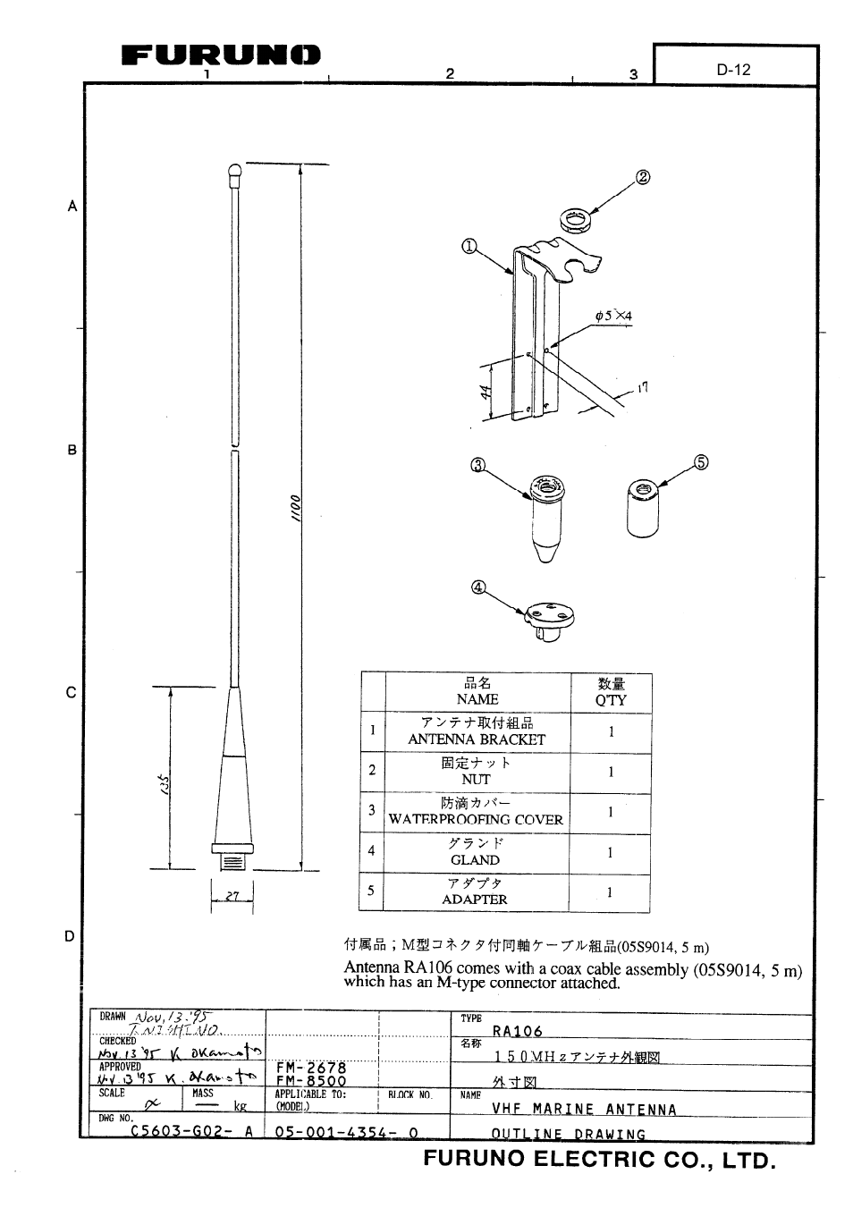 Furuno FM-8800S User Manual | Page 58 / 72